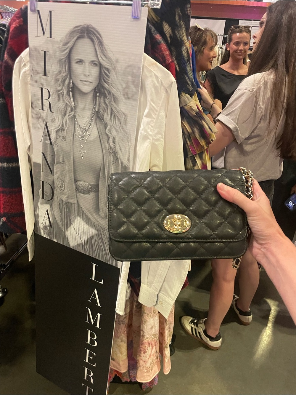Miranda Lambert-owned, Nashville Closet Sale; Quilted Chain Bag